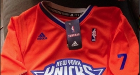 knicks sleeved jersey