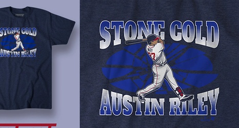 Get the new “Stone Cold Austin Riley” shirt from Breaking T