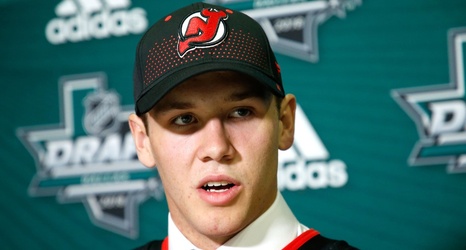 devils draft round ty smith 1st