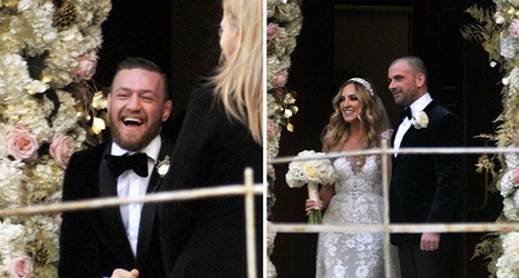 Conor McGregor Arrives at Church for Sister s Wedding PHOTO GALLERY