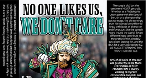 Brewery honors Jason Kelce with new beer, but you can only get it