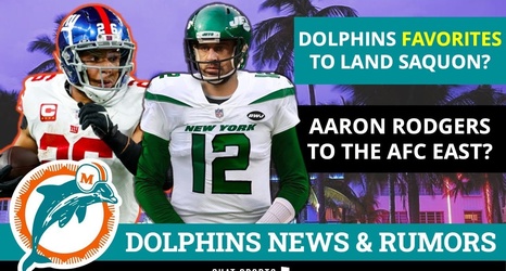 Dolphins Rumors: Miami FAVORITE To Land Saquon Barkley? Aaron