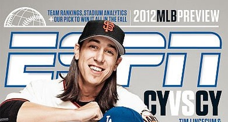 Clayton Kershaw and Tim Lincecum 8 by 10 signed photo – Awesome