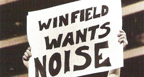 🗣 WINFIELD WANTS NOISE 🗣 Dave - Toronto Blue Jays