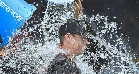 Jordan Luplow celebrated an Altoona Curve title via FaceTime