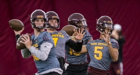 Asu Football Quarterback Competition Dillon Sterling Cole