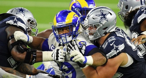 NFL Refs turn a blind eye to holding LA Rams Aaron Donald