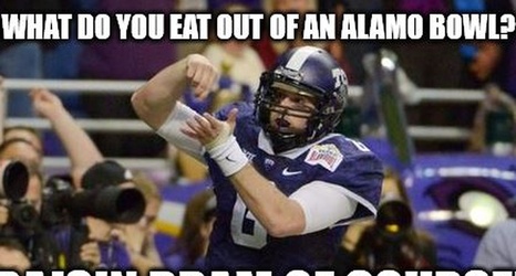 The Internet Wins the Alamo Bowl: Best Memes from Saturday Night