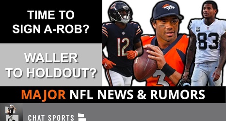 Raiders Rumors On Allen Robinson, Darren Waller Holdout? + Russell