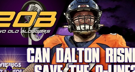 Can Dalton Risner save the O-line as we pregame the Vikings vs. Chargers 