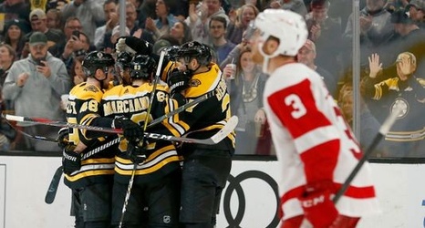 Bruins Bash Red Wings To Extend Winless Start To Season