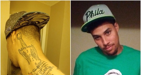 He got an Eagles Super Bowl LVII tattoo, then added a crying