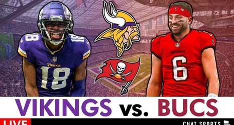 Vikings vs. Buccaneers Live Streaming Scoreboard, Play-By-Play