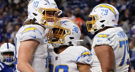 Chargers clinch first playoff berth since 2018 in dominant win over Colts