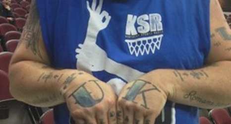 This University of Kentucky Fan May Regret His Tattoo  E Online