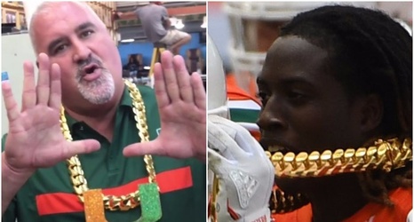 The King Of Bling Behind The Viral Miami Hurricanes Turnover Chain