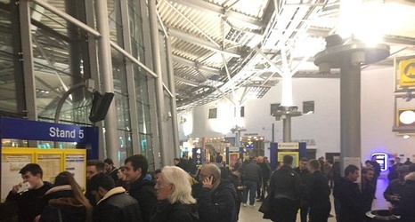 Furious Chelsea Fans Stranded In Liverpool After Chartered Thomas