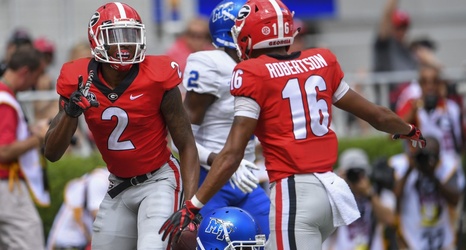 Georgia Wide Receiver Jayson Stanley Talks First Touchdown Score