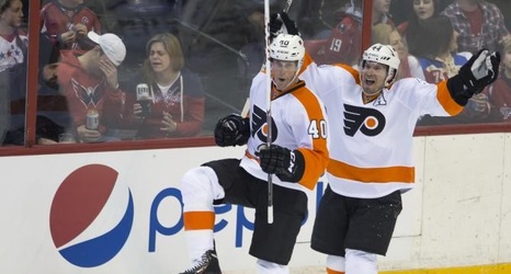 voracek scores as flyers beat capitals 4 3 in overtime flyers beat capitals