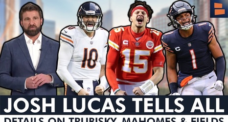 Josh Lucas reveals Bears' thought process on drafting Justin Fields & Mitchell  Trubisky 