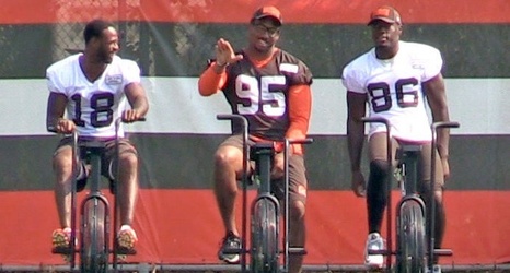 cleveland browns cycling jersey