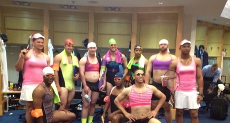 Photos: Atlanta Braves Rookies Dress Up In Ridiculously Funny Outfits