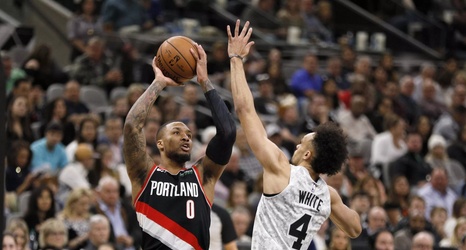 San Antonio Vs. Portland, Final Score: Spurs Outlast Trail Blazers 108 ...