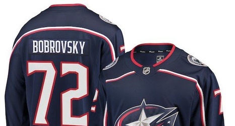 original blue jackets jersey