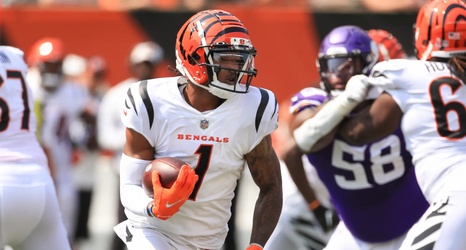 Pro Football Focus' WR rankings include 3 Bengals
