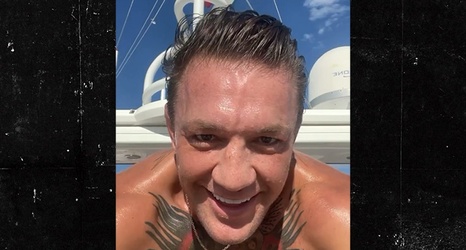 Conor McGregor Puts Bulge On Display During Underwear Workout On Yacht