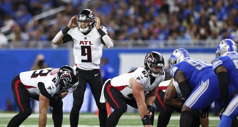 Falcons vs Lions review: OL collapses, DL battles against Lions - The  Falcoholic