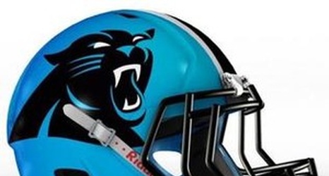 NFL concept helmets have Carolina Panthers in blue