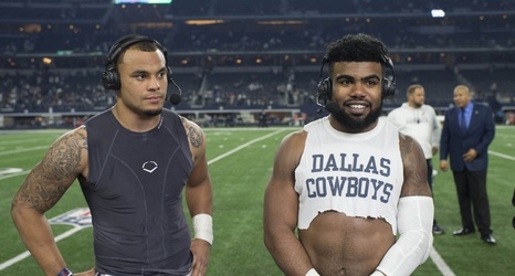 LOOK: Dallas Cowboys QB Dak Prescott Rocks Ezekiel Elliott's Ohio