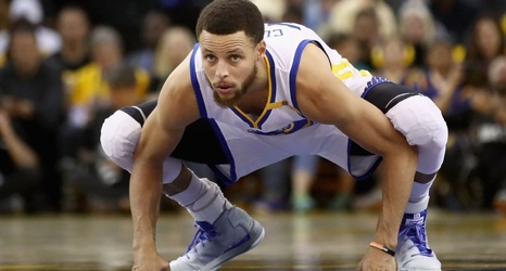 Warriors' Stephen Curry shows off new Under Armour shoes for Finals