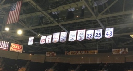 Someone stole Austin Carr's retired number banner in Cleveland - NBC Sports