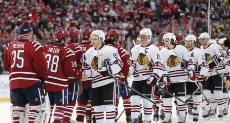 blackhawks jersey outdoor game