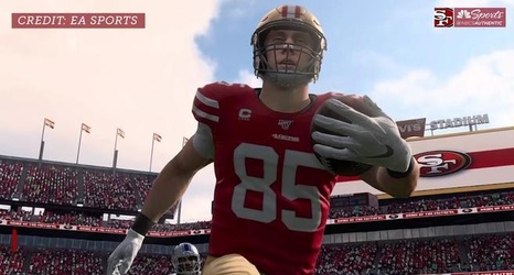 49ers kittle reacted