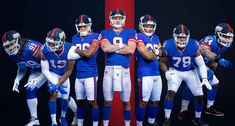 All the NFL teams with new uniforms and helmets for the 2022