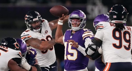 Bears Defeat Vikings 12-10 As Joshua Dobbs Throws Four Interceptions