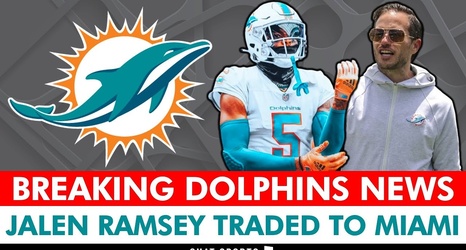 BREAKING: Rams trade CB Jalen Ramsey to the Dolphins. Rams get a