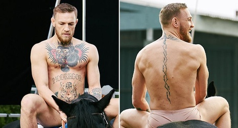 Conor McGregor Goes Stark Bullock Naked  On a Horse
