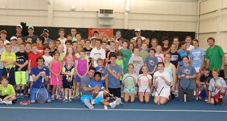 Organizer Crofton Kelly and Hinsdale Racquet Club pro Tom Cahill ...