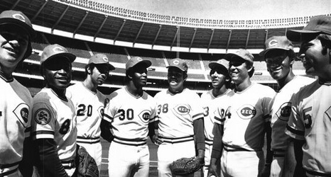 Cincinnati Reds Joe Morgan Johnny Bench Pete Rose Barry Larkin