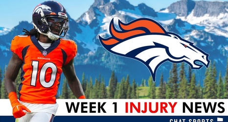 Denver Broncos Injury News On Jerry Jeudy, Mike McGlinchey & Riley