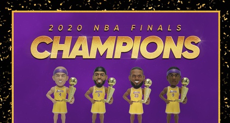 Celebrate the Los Angeles Lakers NBA Championship with new gear