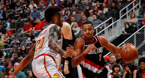 Frank Urbina of Hoops Hype places Trail Blazers guard CJ McCollum at No ...