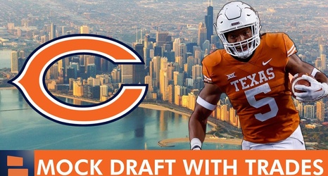 Bijan Robinson To Chicago?! NEW Bears Mock Draft - All 7 Rounds Of The 2023  NFL Draft WITH TRADES