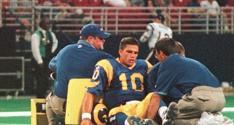 Rams QB Trent Green went down during the '99 preseason, Kurt Warner took  his place, takes ensued - Freezing Cold Takes