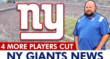 ALERT: 4 NEW Giants Roster Cuts + 10 Cut Candidates