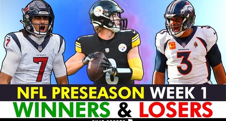 2023 NFL Preseason Week 1 Winners & Losers Ft. Kenny Pickett, Russell  Wilson & CJ Stroud